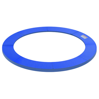 Homcom Cubierta De Protección Acolchada Borde De Seguridad Para Trampolines Cama Elástica Con Diámetro Ø305 Cm Azul_0