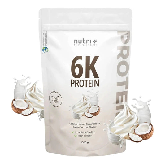 Proteína Vegana En Polvo 1 Kg, 6 Fuentes Vegetales - Nutri+ Vegan 6k_0