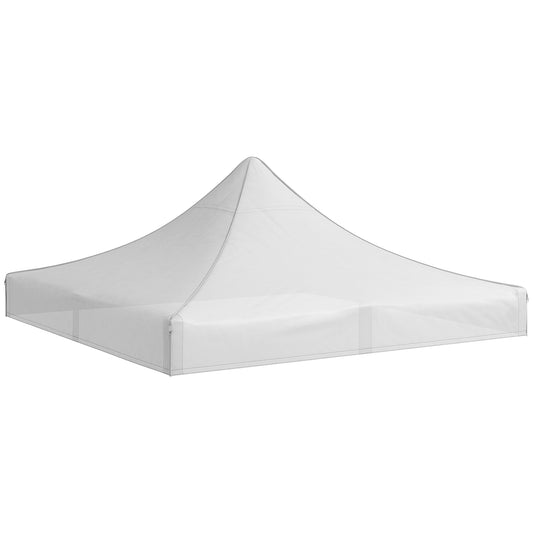 Outsunny Techo De Repuesto Para Carpa Plegable 3x3 M Impermeable Blanco_0