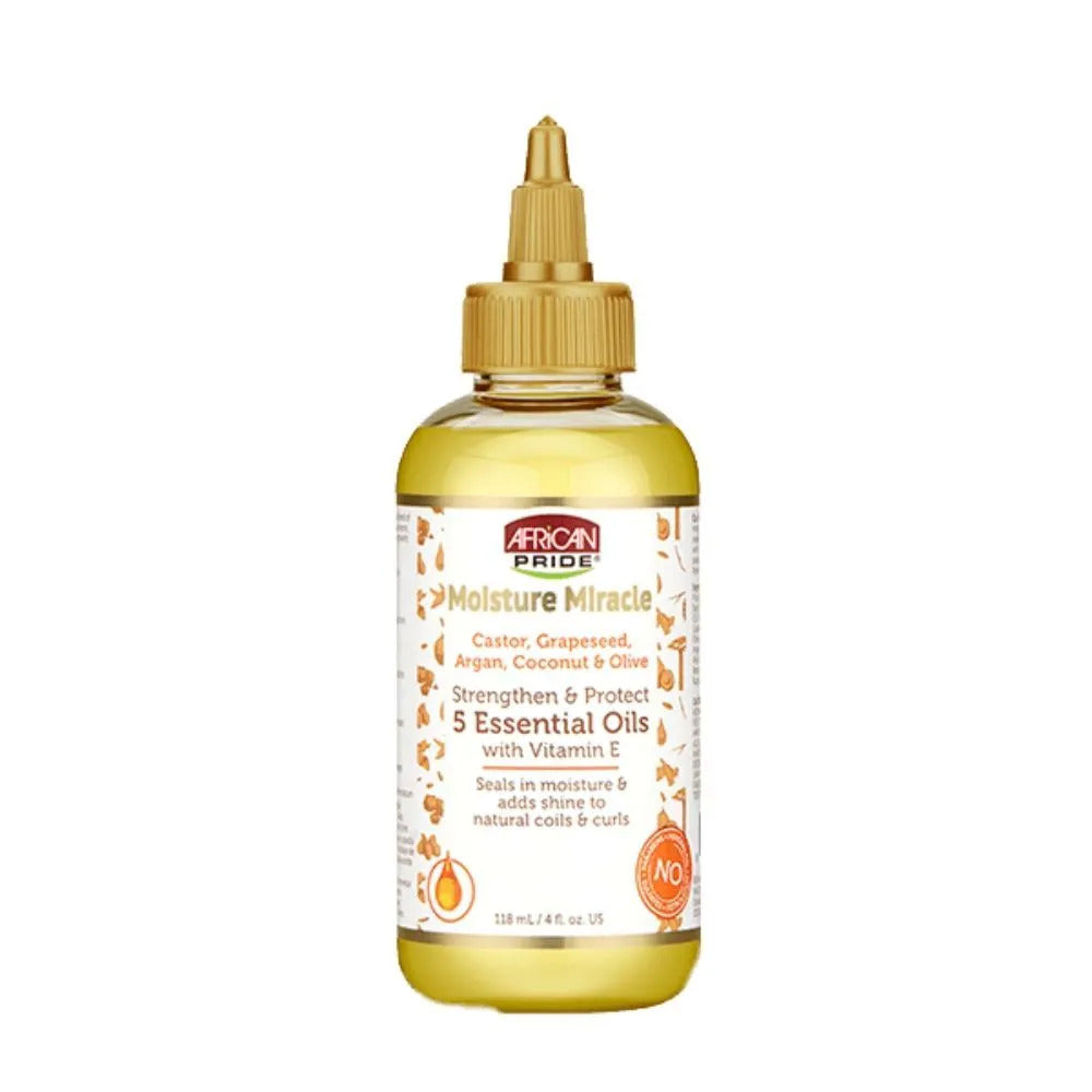 Aceite 5 Esenciales African Pride Moisture Miracle 118ml_0