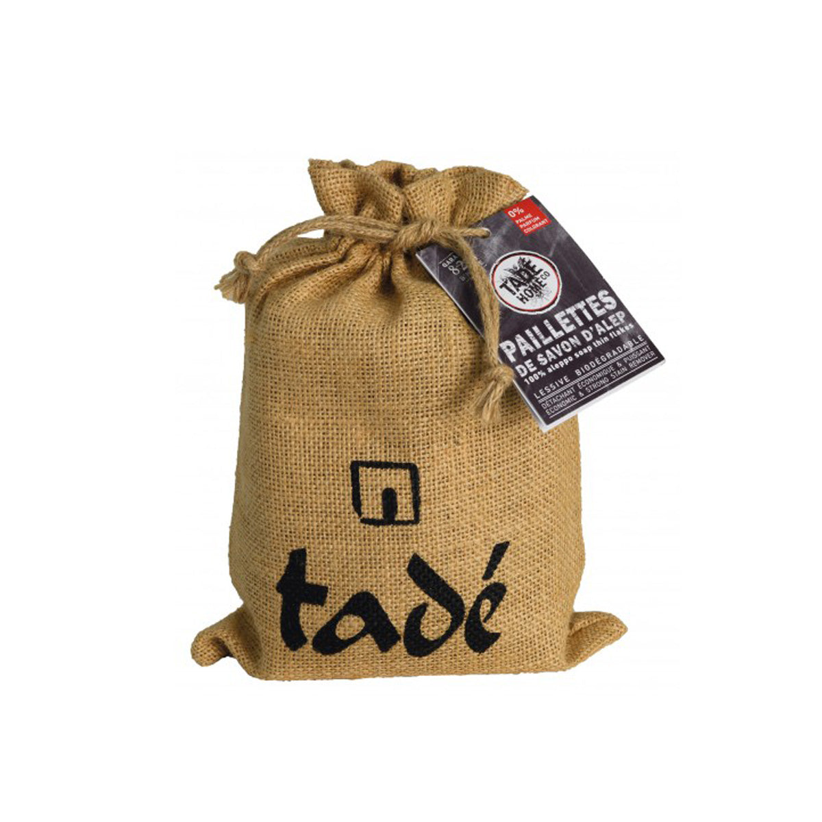 Tadé Jabón de Aleppo en escamas para lavar la ropa. 3% Laurel. 750 gr.