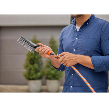 Cleansystem juego de lavado con cepillo de mano Gardena