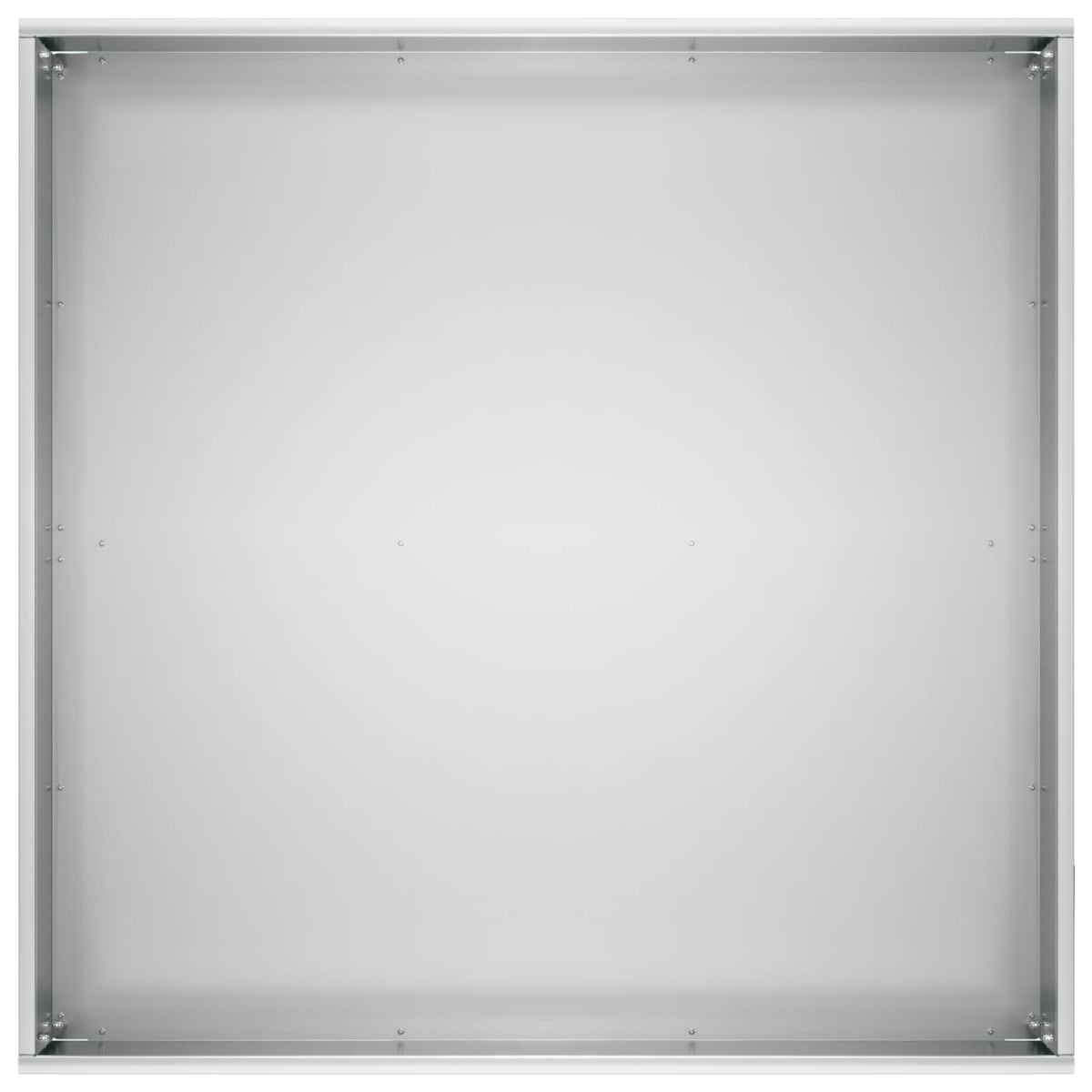 Macetero De Jardín Plateado 60 X 60 X 30 Cm Acero Galvanizado_3