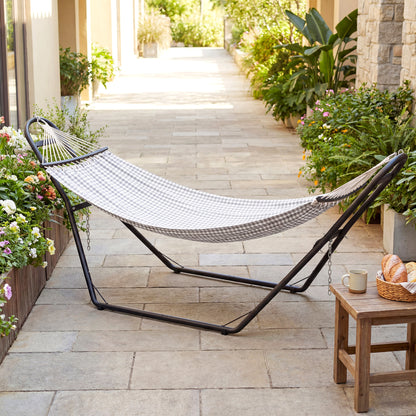 Outsunny Soporte Para Hamaca Para 2-3 Personas Cadena Ajustable Largo 278 Cm_3