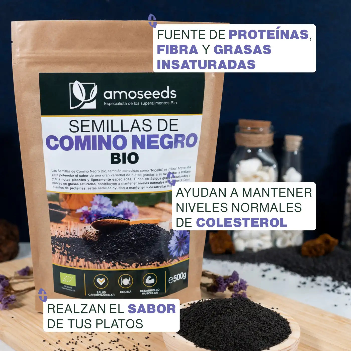Semillas De Comino Negro Bio 500g_2