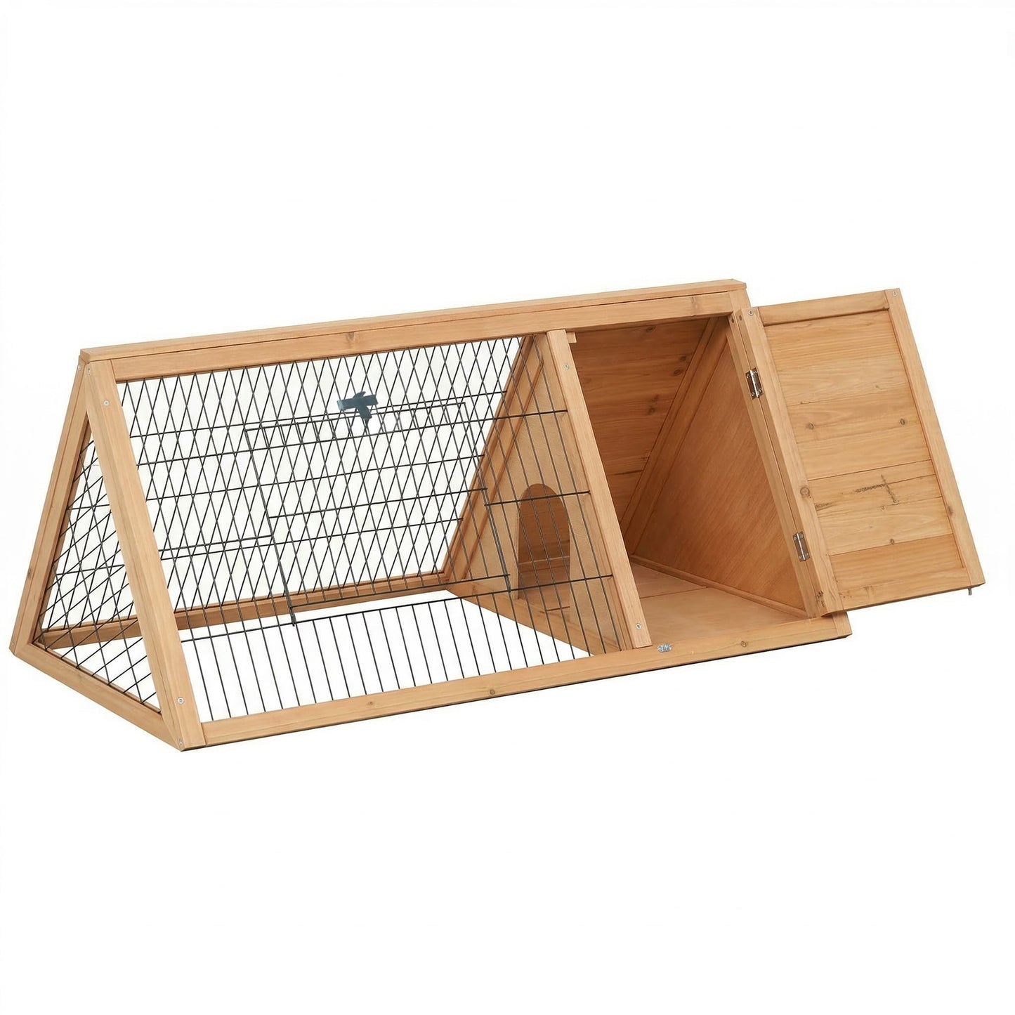 Pawhut Conejera De Madera 116x62_0