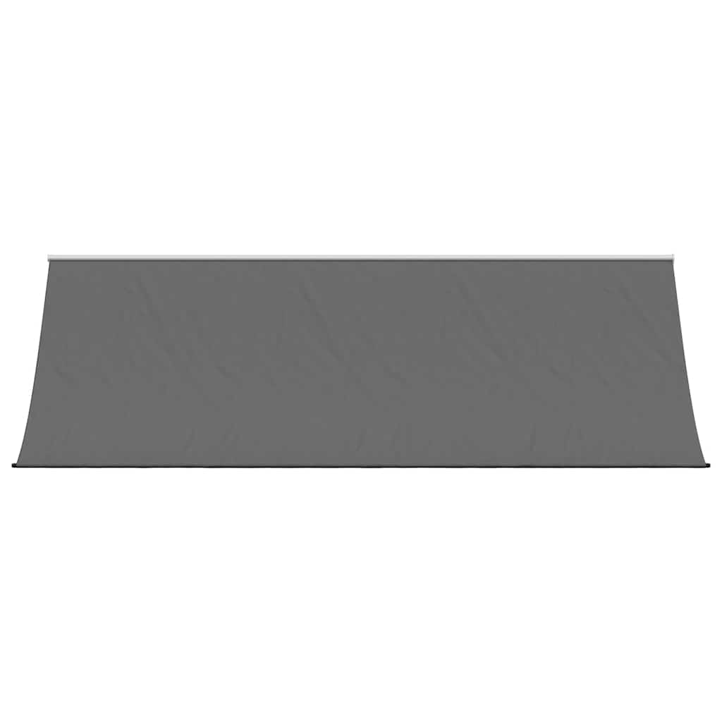 Toldo Retráctil De Tela Y Acero Gris Antracita 350x150 Cm_2