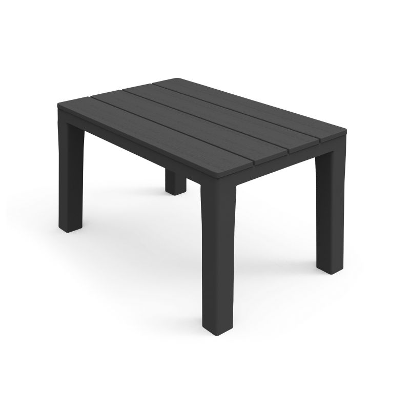Banqueta De Exterior Nailu Polipropileno, Antracita, 60 X 45 X 39_3
