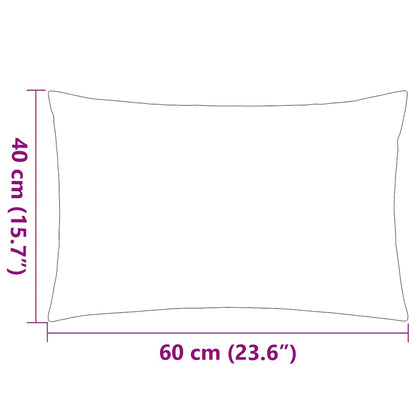 Vidaxl Cojines Para Exteriores 60x40 Cm Gris 4 Unidades_2