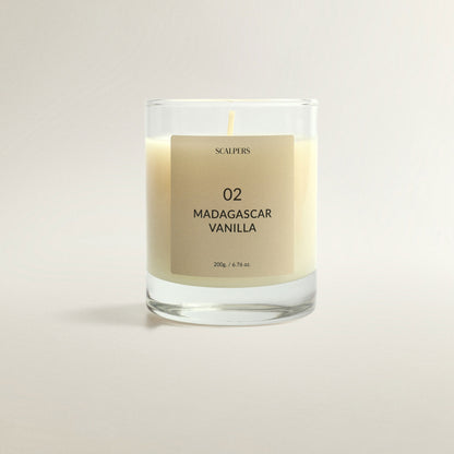 Vela Aromática 200gr Vainilla De Madagascar Scalpers_2