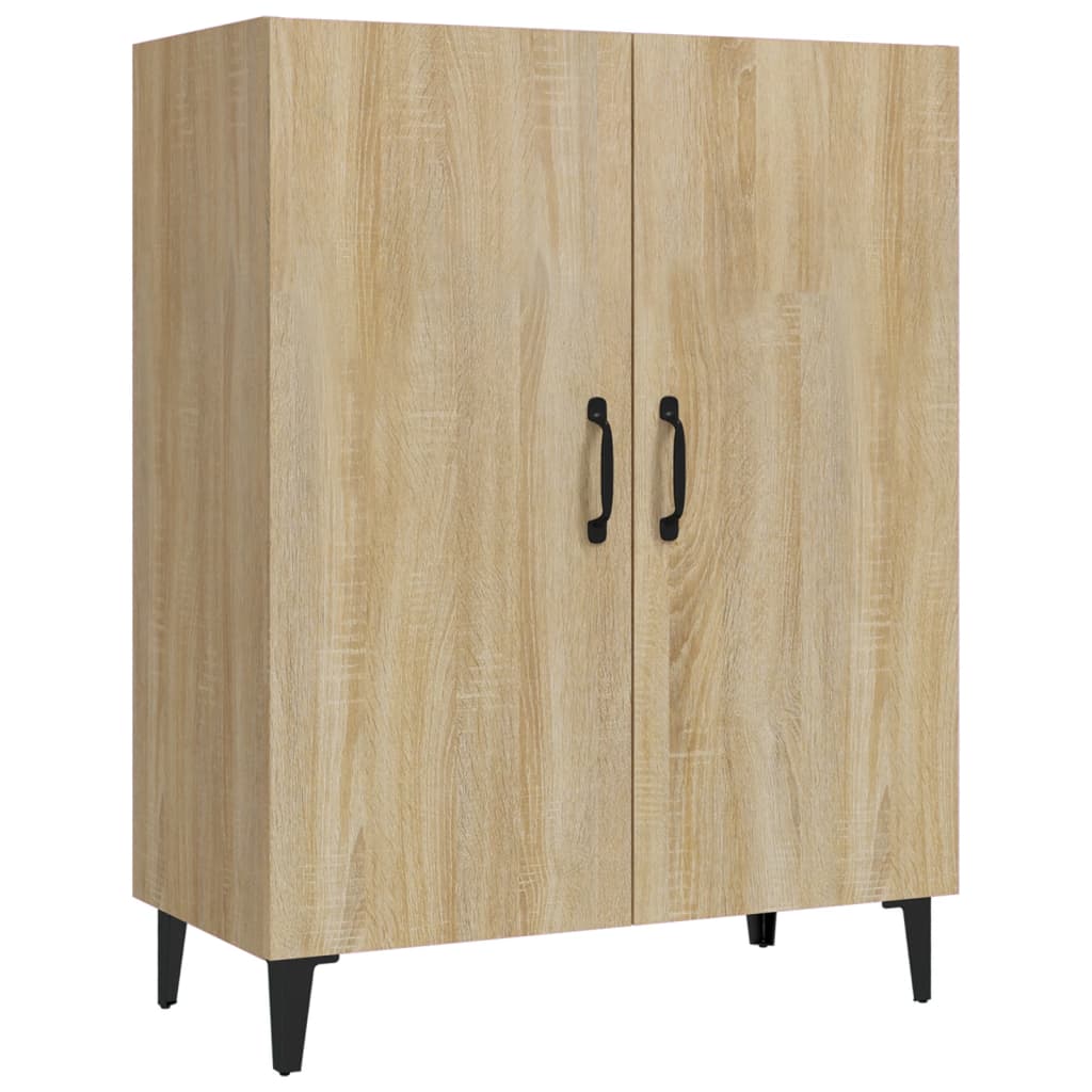 Aparador De Madera Contrachapada Roble Sonoma 70x34x90 Cm / Vetonek_1