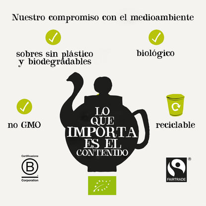 Té Verde con Limón Bio Cupper 20 bolsitas