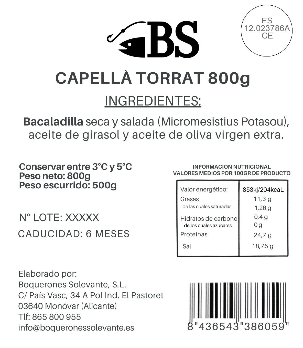Capellà Torrat 800 G_1