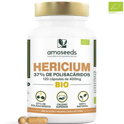 Hericium Bio, 37% Polisacáridos | 120 Cápsulas_0