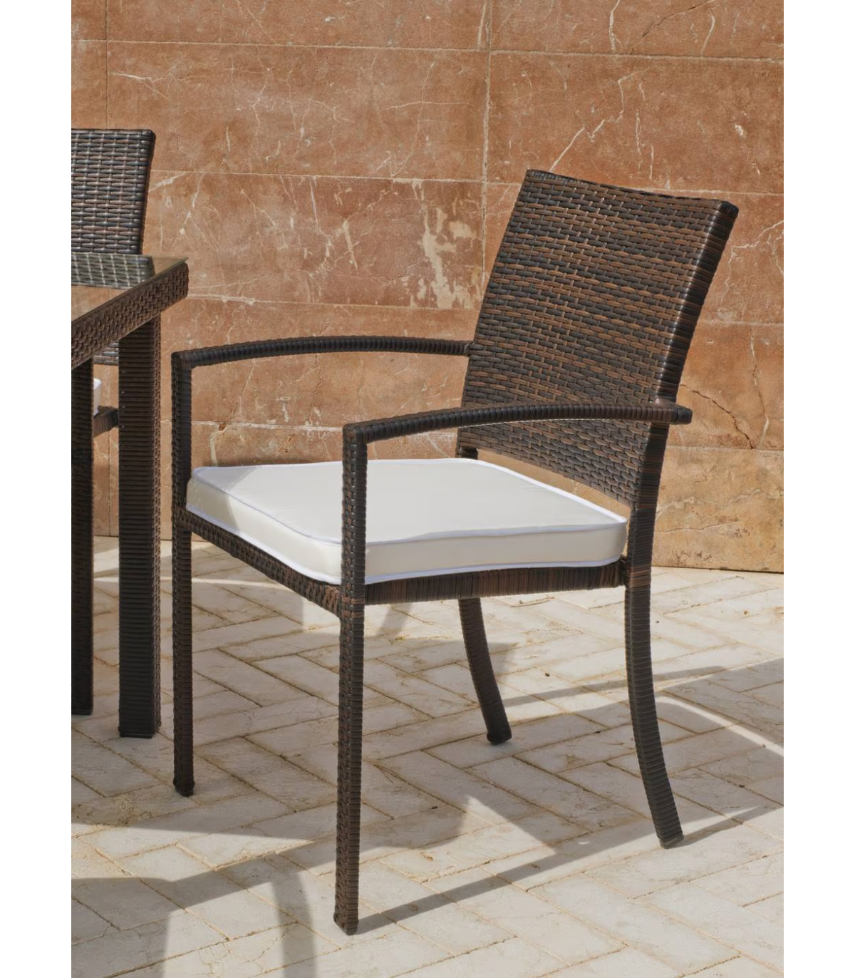 Pack De 2 Sillones Huitex Bahia Apilables Con Cojines. 88 Cm(alto) 55 Cm(ancho)60 Cm(fondo_0