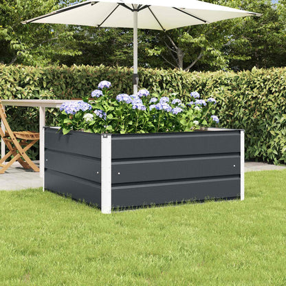 Jardinera Antracita 100 X 100 X 45 Cm Acero_1