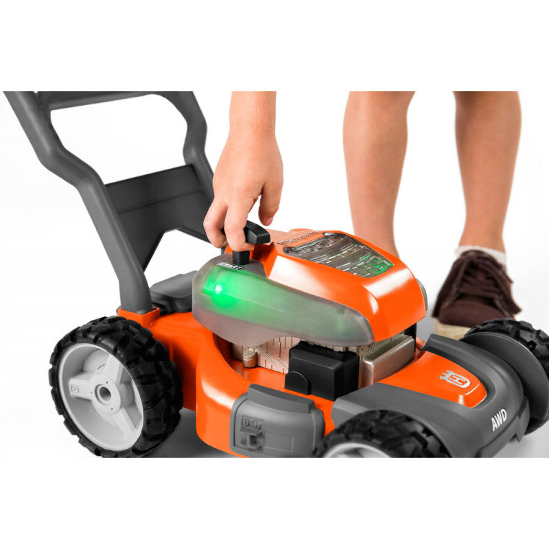 Cortacésped De Juguete De La Marca Husqvarna, Ideal Para Niños Y Niñas De +3 Años, Juguete De Jardinería, Se Mueve Como Las Máquinas ._2