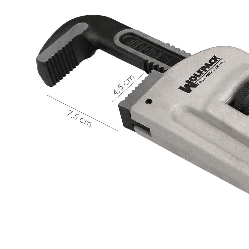 Llave Stillson Heavy Duty Aluminio 18 Llave Para Tubos, Llave Plomeria, Llave Para Tuberias, Llave Grifa.