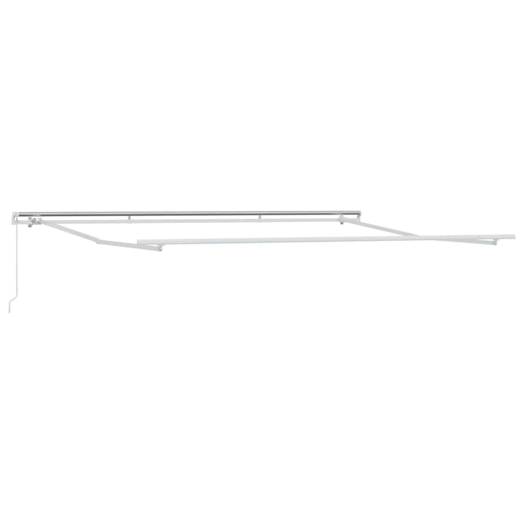 Toldo Retráctil Manual Gris Antracita Y Blanco 500x300 Cm_3