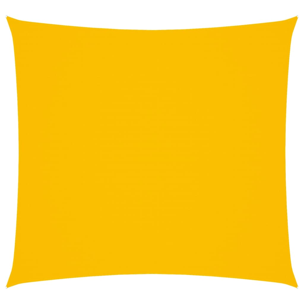 Toldo De Vela Cuadrado Tela Oxford Amarillo 2x2 M_0