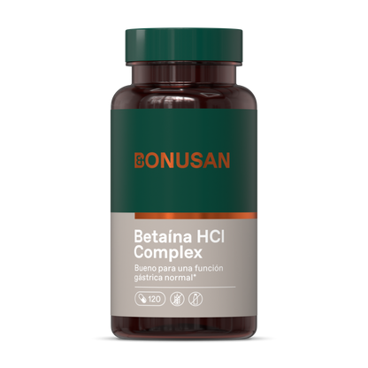 Betaína HCl Complex Bonusan 120 cápsulas