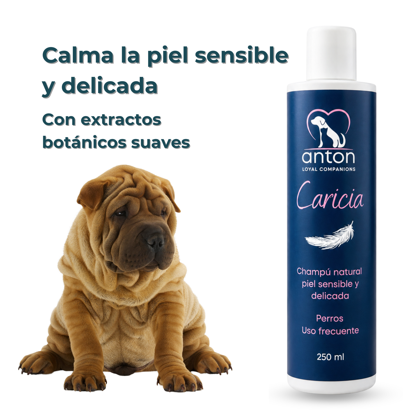 Champú natural para piel sensible de perros – Pack 3 x 250 ml_2