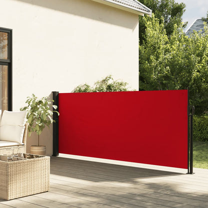 Vidaxl Toldo Lateral Retráctil Rojo 120x500 Cm_1