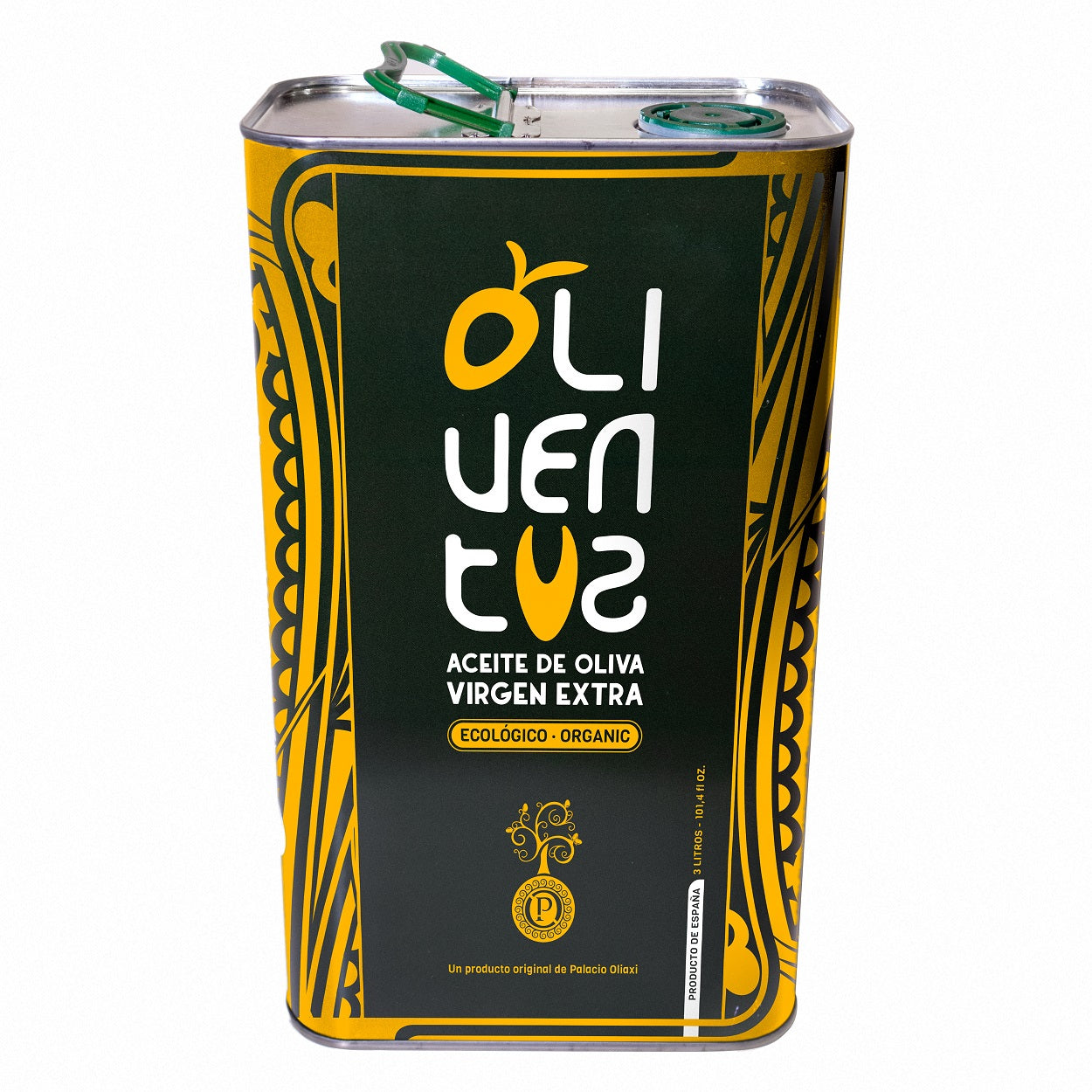 Aceite de oliva virgen extra ecológico OLIVENTUS caja de 2 latas de 3L._1