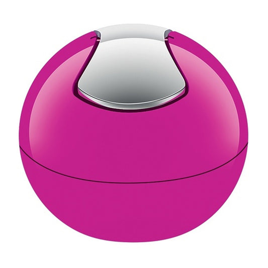 Spirella Colección Bowl, Papelera Ø16 X 14 Cm (1 Litro), Poliestirol, Morado_0