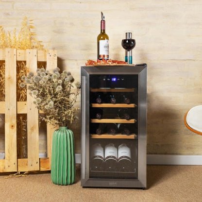 Cecotec Vinoteca Bolero Grandsommelier 1550 Inox Compressor_1
