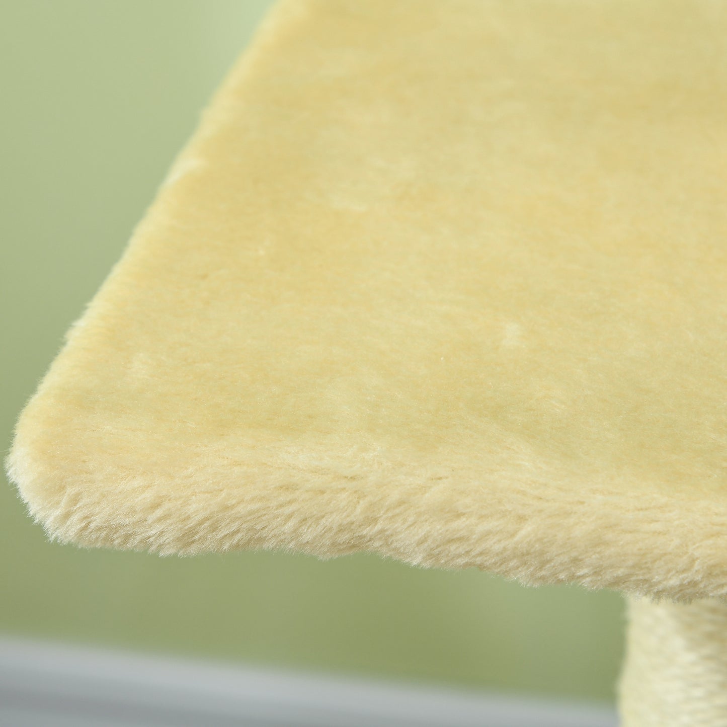 Pawhut Árbol Rascador Para Gatos Mediano De 3 Niveles Con Postes De Sisal Crema_4