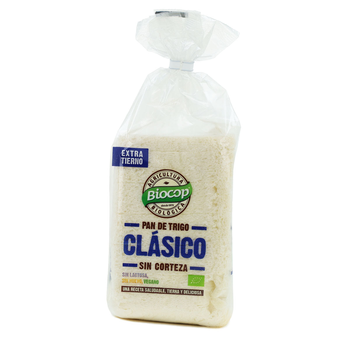 Pan de Molde Clásico Sin Corteza BIO Biocop 300 g
