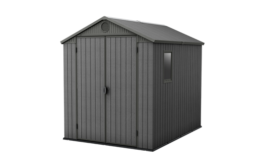 Caseta De Exterior Darwin 6x8 De Keter. 190x244x221 Cm - Gris