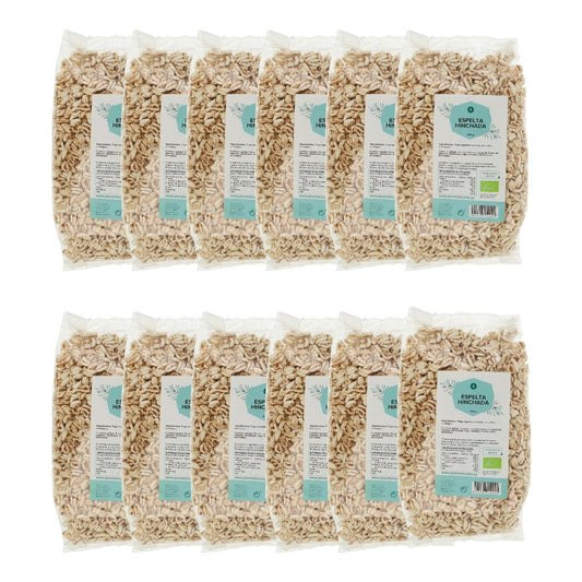 Pack 12x Trigo espelta hinchada ECO Planeta Huerto 100 g