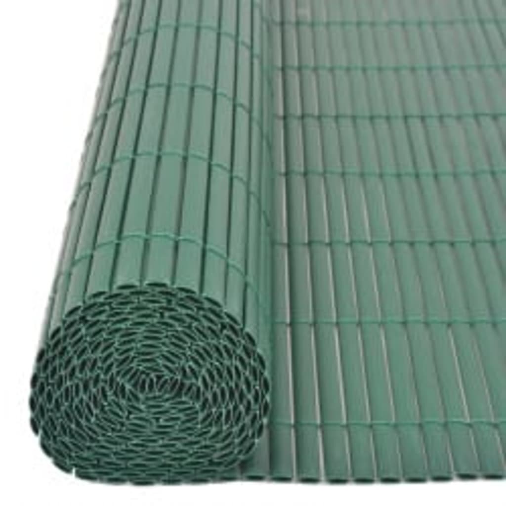Valla De Jardín De Doble Cara Verde 110x500 Cm / Vetonek_1