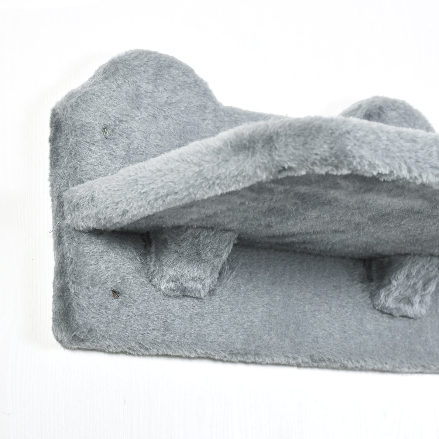 Pawhut Estante De Escalada Para Gatos De Pared Con Hamaca Nido Plataformas Gris_4