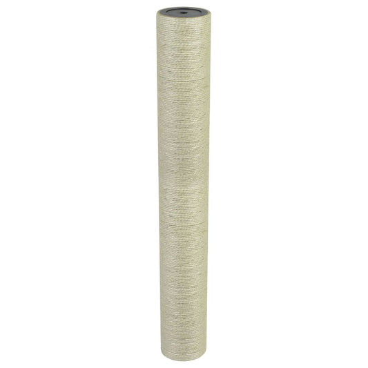 Vidaxl Poste Rascador Para Gatos 8x60 Cm 8 Mm Beige_0