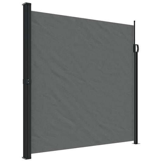 Vidaxl Toldo Lateral Retráctil Gris Antracita 200x500 Cm_0
