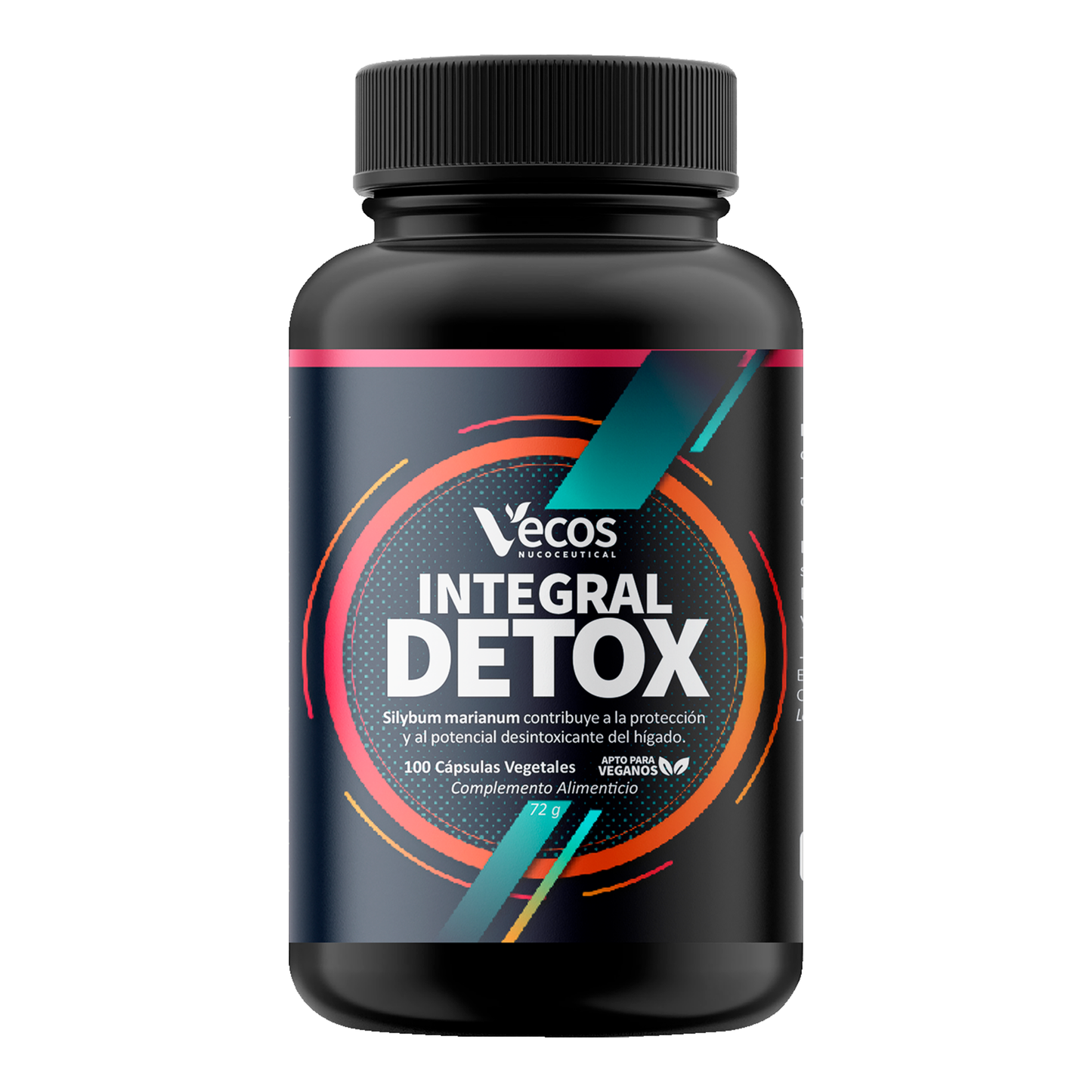 Integral Detox Vecos 100 Cápsulas | Para La Retención De Líquidos E Hinchazón | Cardo Mariano + Alcachofa_0