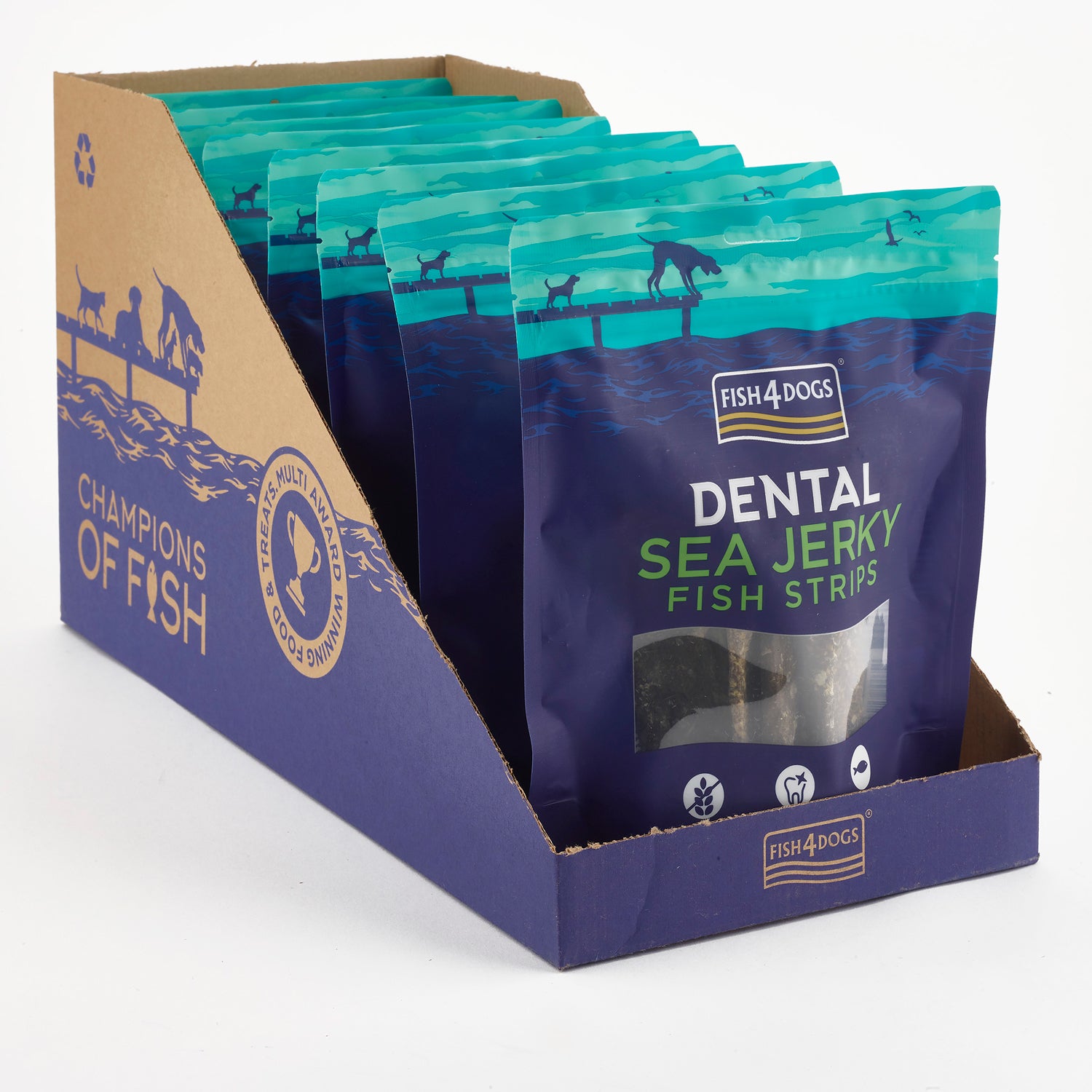 Fish4dogs Snack Dental Para Perro – Fish Strips 4x500g_5