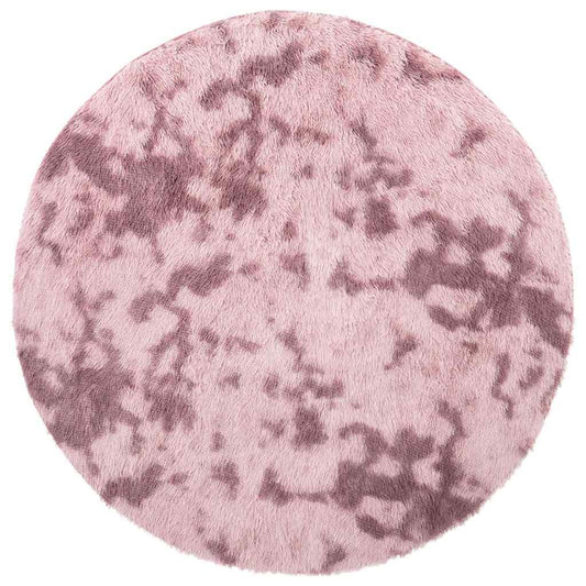 Vidaxl Alfombra De Pelo Largo Navarra Rosa Polvoriento 100x100 Cm_0