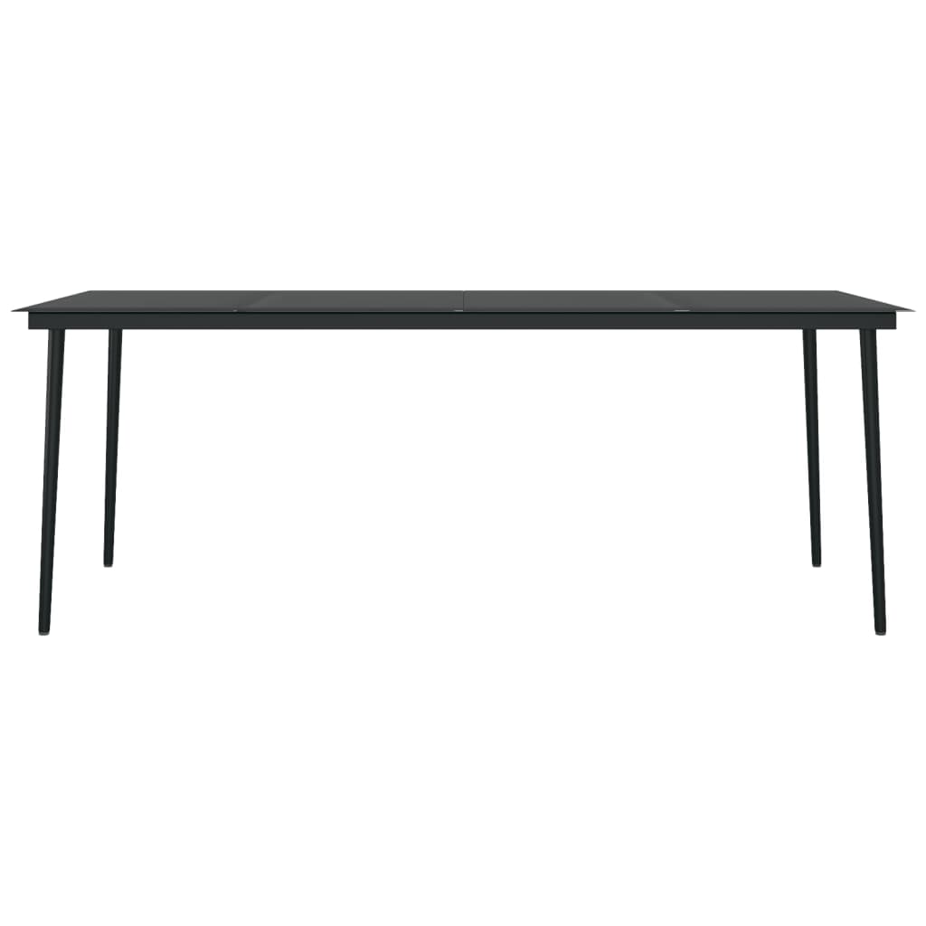 Vidaxl Set Comedor De Jardín 7 Pzas Y Cojines Ratán Sintético Y Vidrio_5
