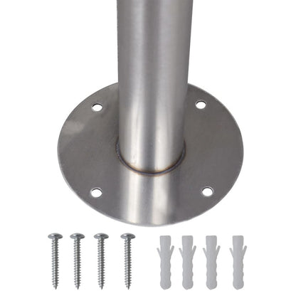 Vidaxl Buzón Con Soporte De Acero Inoxidable_5