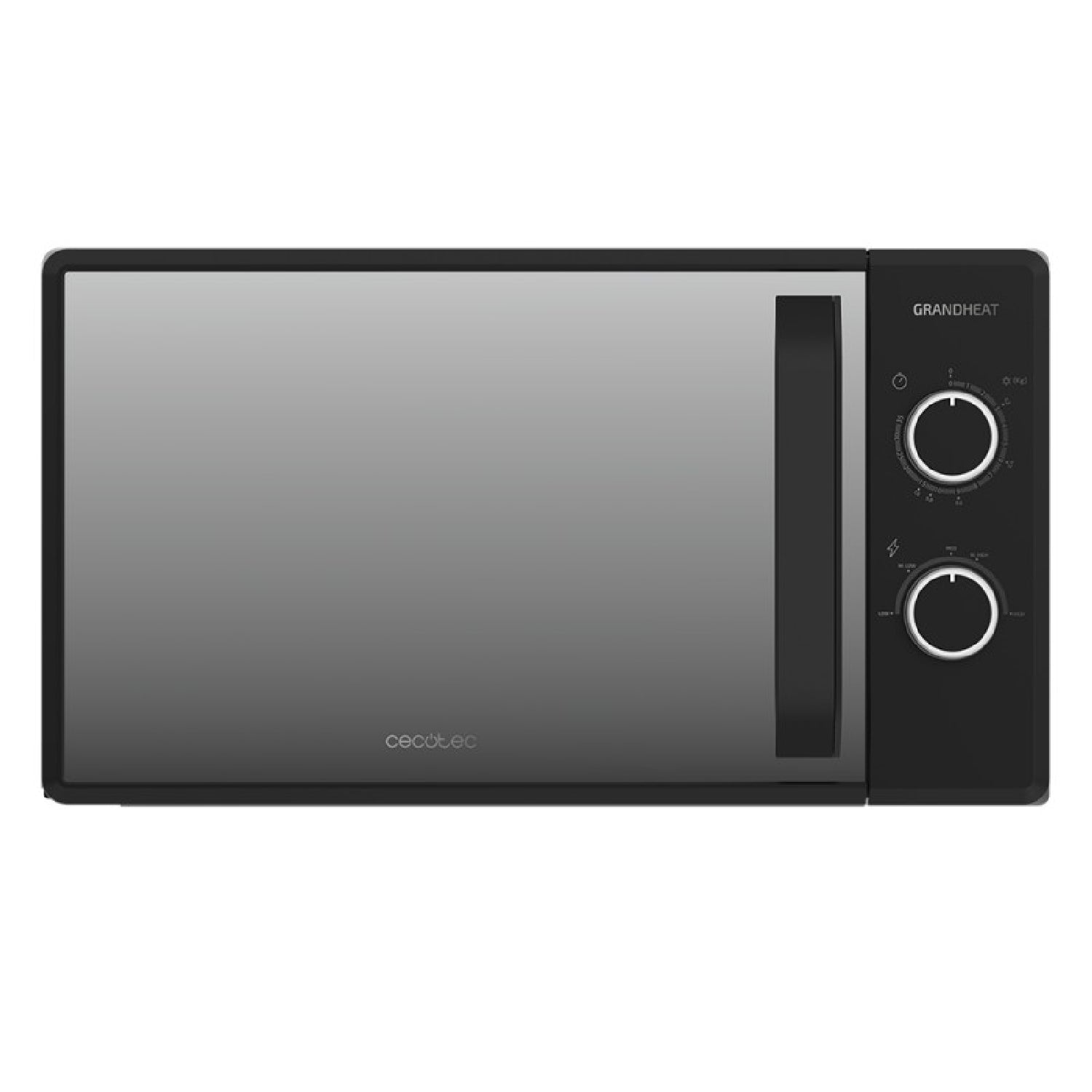 Microondas De 20 Litros Grandheat 3040 Mirror. 700 W, 6 Niveles, Revestimiento Anti-dirt Itech Y Tecnología 3dwave, Modo Descongelación, Temporizado_0