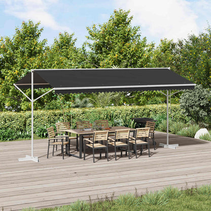 Toldo Independiente Gris Antracita 5 X 3 M Poliéster_1