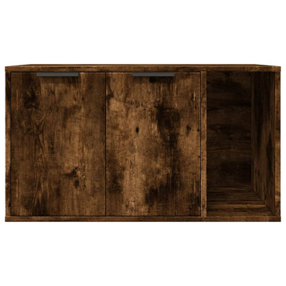 Vidaxl Mueble Arenero Para Gatos Madera Roble Ahumado 80x50x45 Cm_4