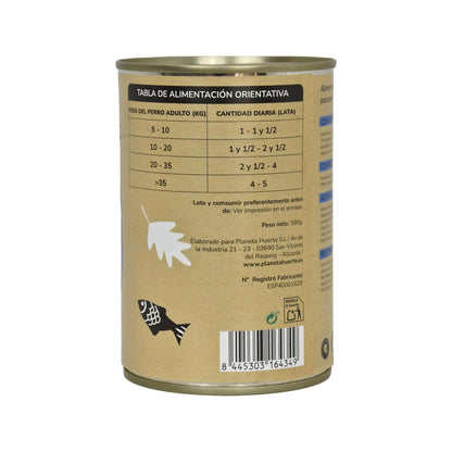 Pack 6 x Comida Húmeda Grain Free Superpremium para perro Salmón Planeta Huerto 380 g