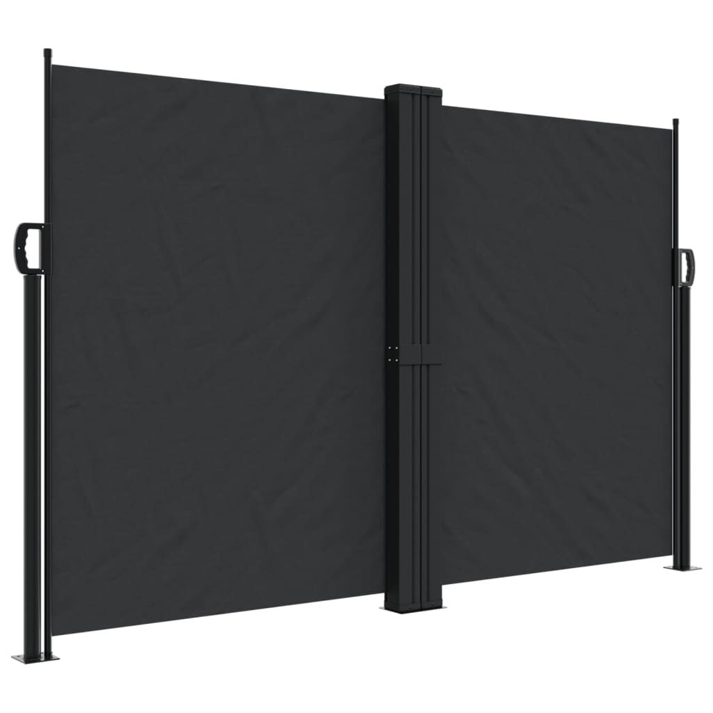 Vidaxl Toldo Lateral Retráctil Negro 160x600 Cm_0