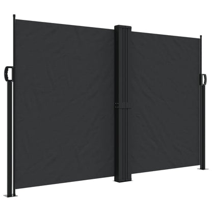 Vidaxl Toldo Lateral Retráctil Negro 160x600 Cm_0
