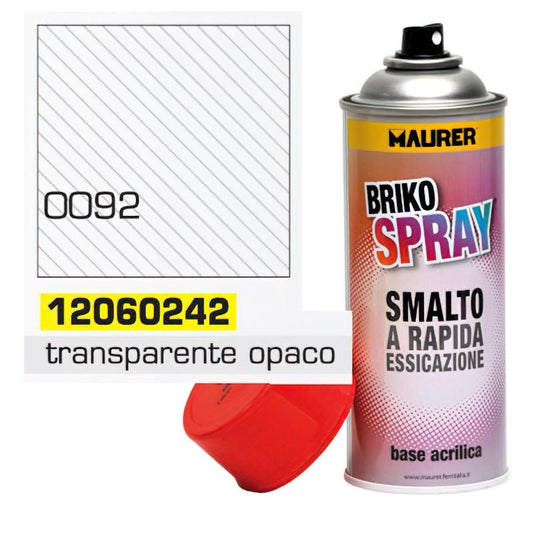 Spray Pintura Transparente Opaco Mate 400 Ml._0